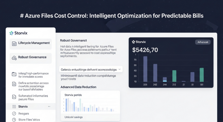 Azure Files Cost Control: Optimize & Predict Bills with Intelligent Data Platforms