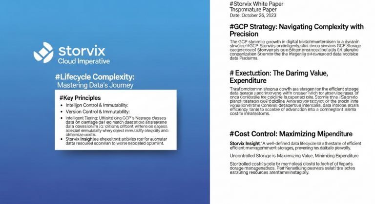 "GCP Storage Strategy: Overcoming Cloud Cost, Compliance, and Complexity Challenges"
